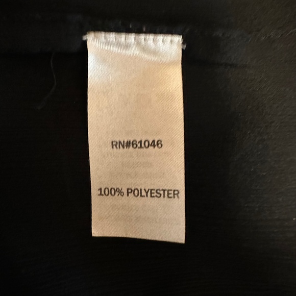 Vintage VANITY Black Sheer Button Down Long Sleeve Blouse L Y2K Whimsigoth Boho - Picture 10 of 11